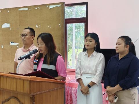 โครงการฝึกอบรมสร้างความรู้ในการคัดแยกขยะ