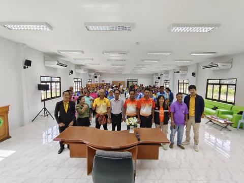 โครงการอบรมอาสาสมัคร "ท้องถิ่นรักษ์โลก"