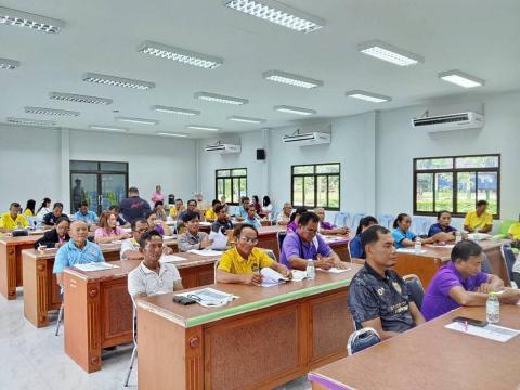 โครงการฝึกอบรมเกษตรผู้นำ(เกษตรกรหมู่บ้าน)