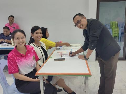 โครงการฝึกอบรมเกษตรผู้นำ(เกษตรกรหมู่บ้าน)