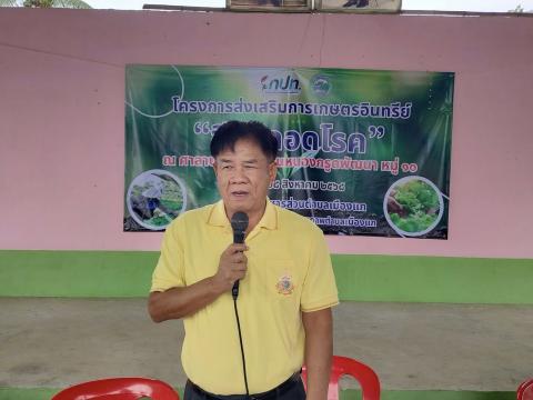 โครงการส่งเสริมการเกษตรอินทรีย์