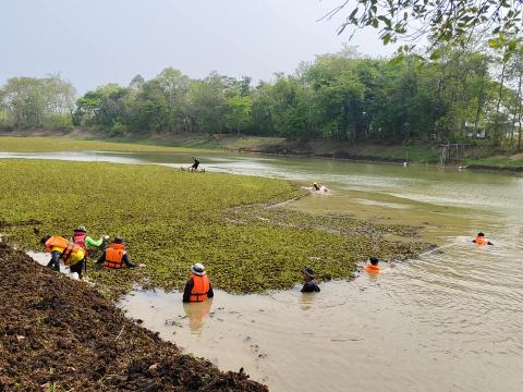 "โครงการคลองสวยน้ำใส สู่สุขภาวะชุมชน"